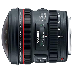 Canon EF 8-15mm f/4.0L USM (Fisheye)