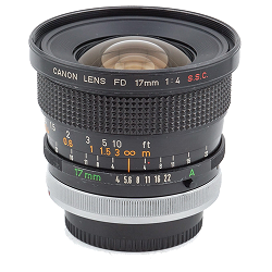 Canon FD 17mm f/4 MF