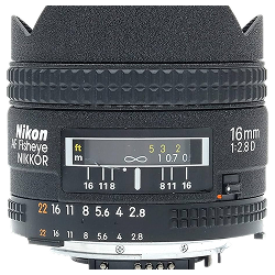 Nikon AF 16mm f/2.8 D