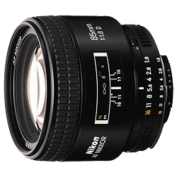 Nikon AF 85mm f/1.8D