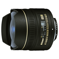 Nikon AF Nikkor 10.5mm f/2.8G Fisheye