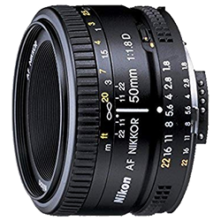 Nikon AF Nikkor 50mm f/1.8D
