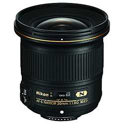Nikon AF-S Nikkor 20mm f/1.8G ED