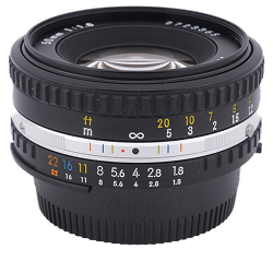 Nikon MF 50mm f/1.8 Series E