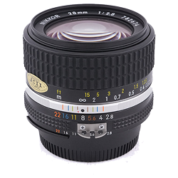 Nikon Nikkor 28mm f/2.8 MF