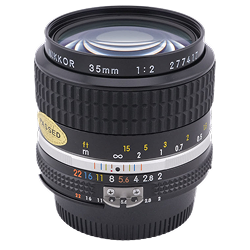 Nikon Nikkor 35mm f/2 MF