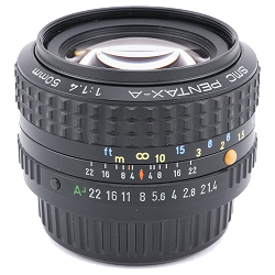 Pentax 50mm f/1.4 SMC-A MF