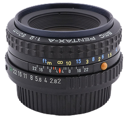 Pentax-A MF 50mm f/2 SMC