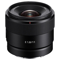 Sony E 11mm f/1.8
